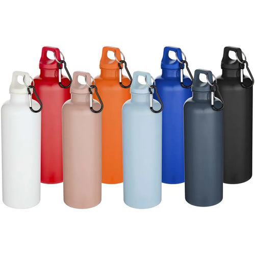Oregon 750ml Solid Colour RCS Recycled Plastic Water Bottle With Carabiner