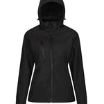 RG153 Women'S Venturer 3-Layer Hooded Softshell Jacket