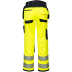 Portwest T501 PW3 Yellow Polycotton Hi Vis Holster Work Trousers