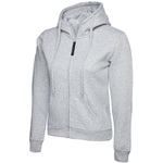 Uneek UC505 Ladies Classic Full Zip Hooded Sweatshirt 300g